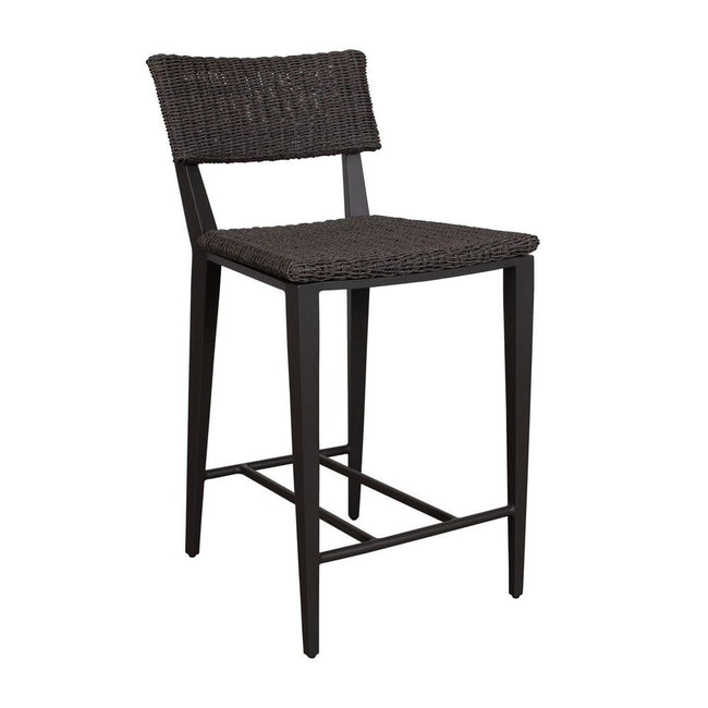 Calbas Outdoor Counter Stool, Java - Uttermost - Counter Stools by Modest Hut