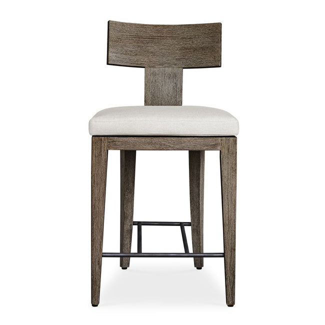 Cellini Outdoor Counter Stool - Uttermost - Counter Stools by Modest Hut