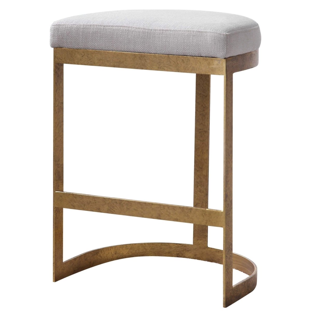 Ivanna Gold Counter Stool - Uttermost - Counter Stools by Modest Hut