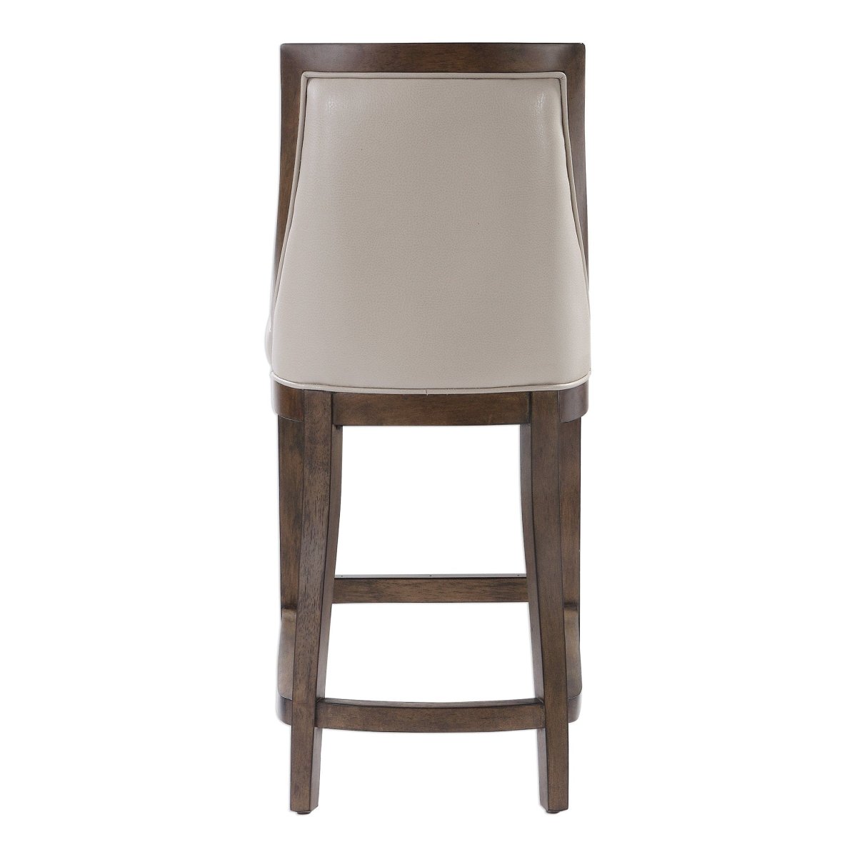 Purcell Leather Counter Stool - Uttermost - Counter Stools by Modest Hut