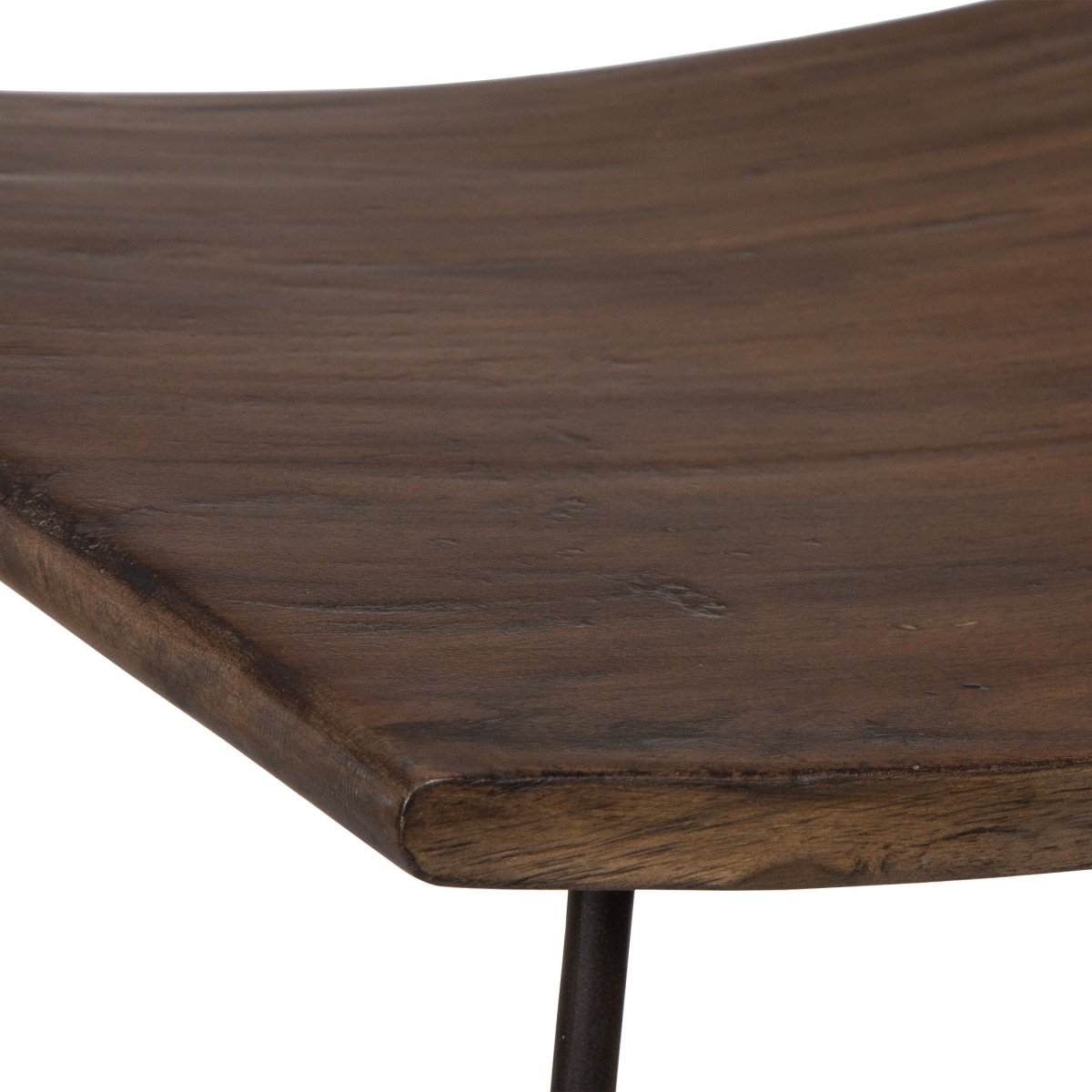 Thura Walnut Counter Stool - Uttermost - Counter Stools by Modest Hut