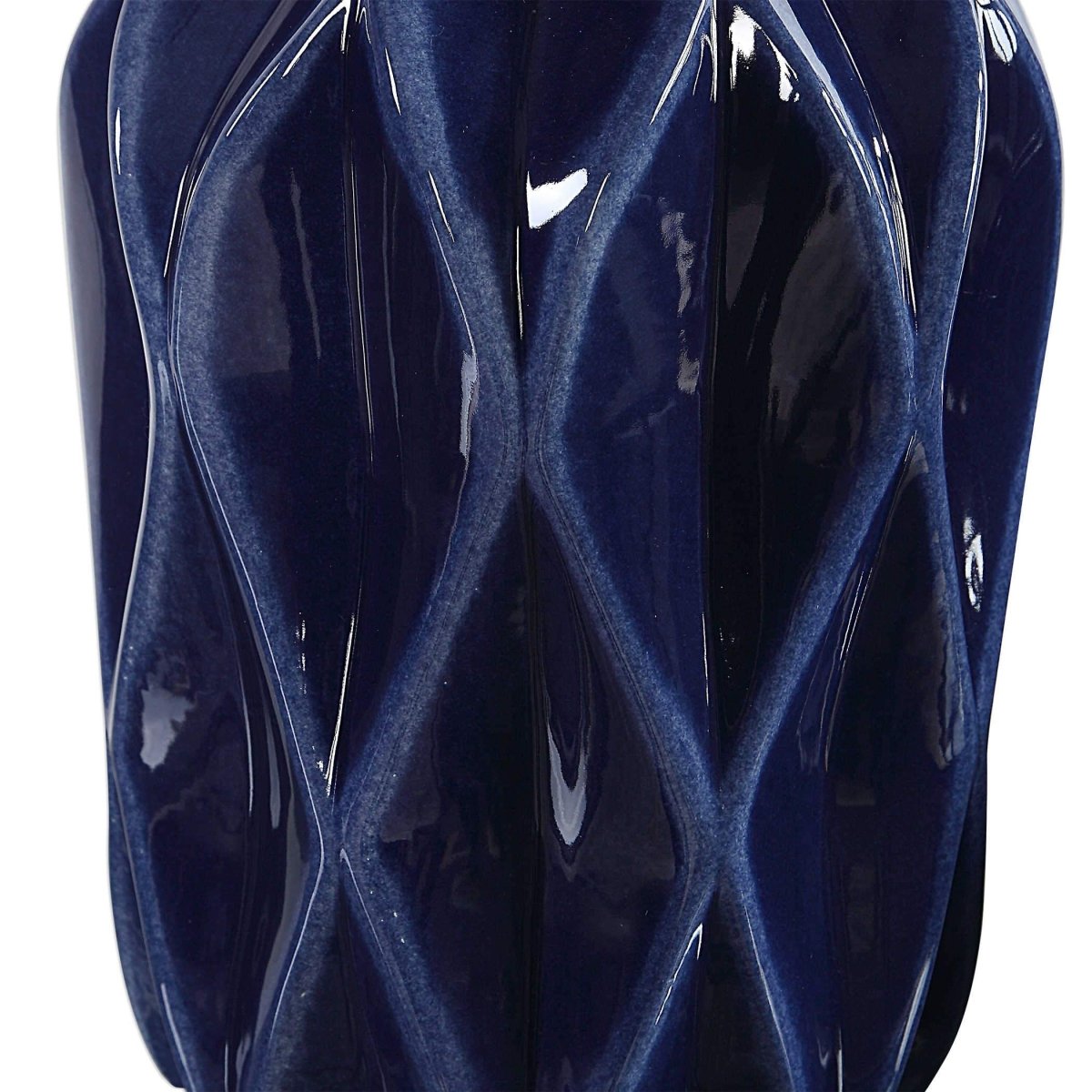 Decorative Geometric Klaran Bottles - Uttermost - Decorative Bottles by Modest Hut