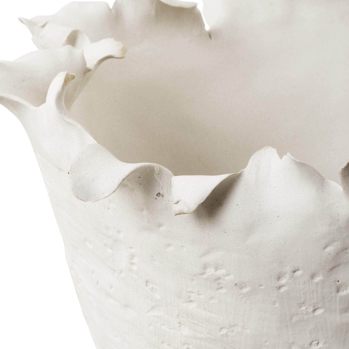 Blossom Tall Off - white Bowl - Uttermost - Decorative Bowls by Modest Hut