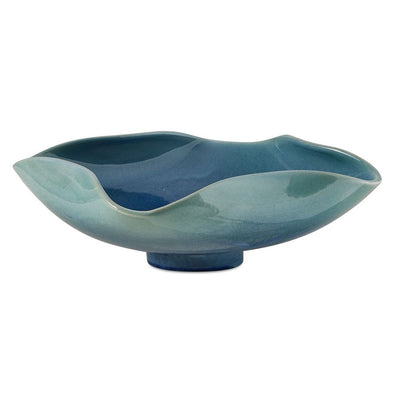 Blue Lagoon Outdoor Bowl - Uttermost - Decorative Bowls by Modest Hut