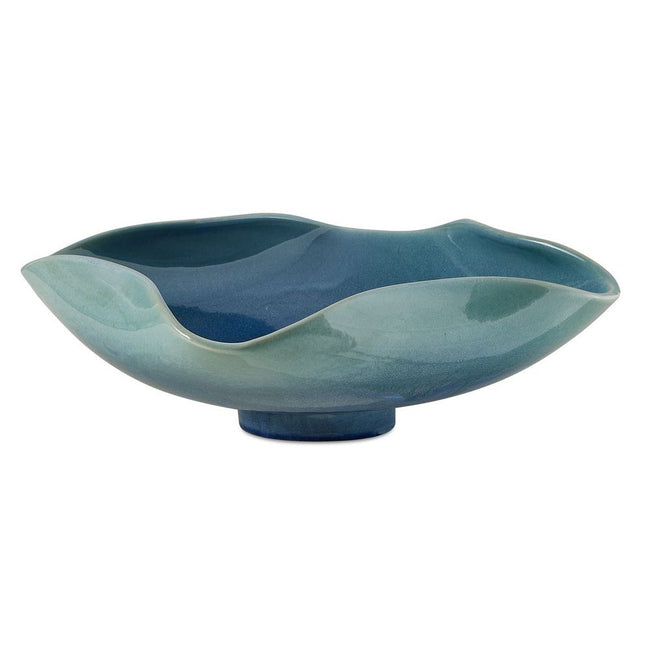 Blue Lagoon Outdoor Bowl - Uttermost - Decorative Bowls by Modest Hut