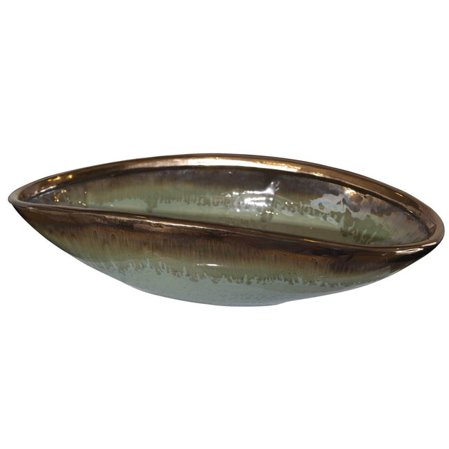 Iroquois Earthenware Bowl - Uttermost - Decorative Bowls by Modest Hut