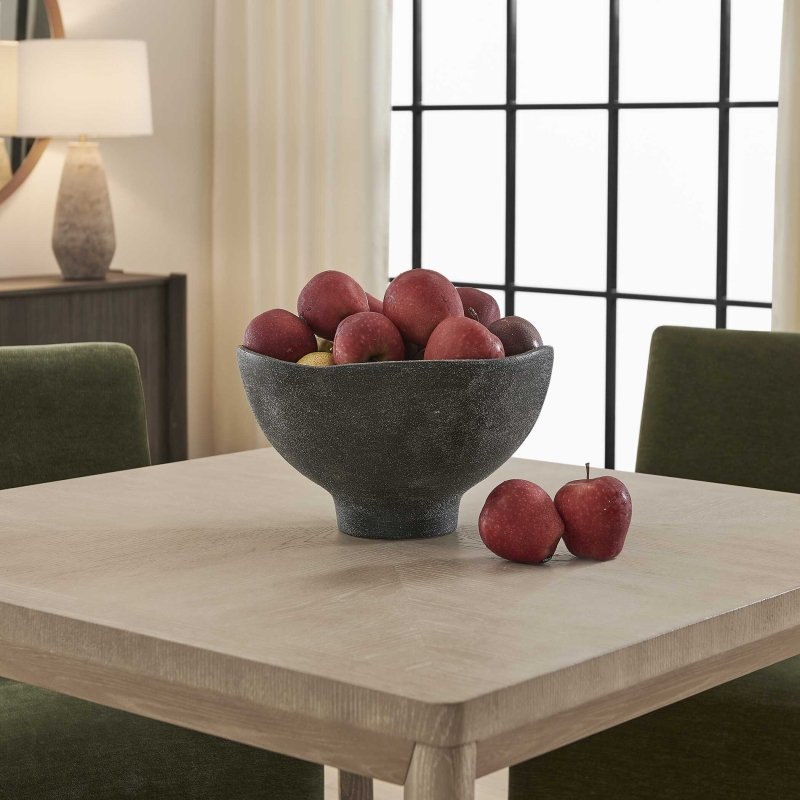 Komorebi Indoor-Outdoor Black Bowl - Decorative Bowls