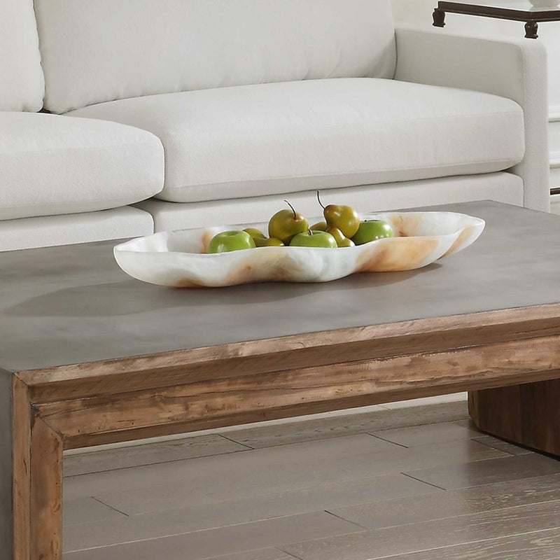 Organic Elegance Wavy Oval Bowl - Uttermost - Decorative Bowls by Modest Hut