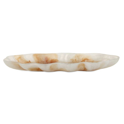 Organic Elegance Wavy Oval Bowl - Uttermost - Decorative Bowls by Modest Hut