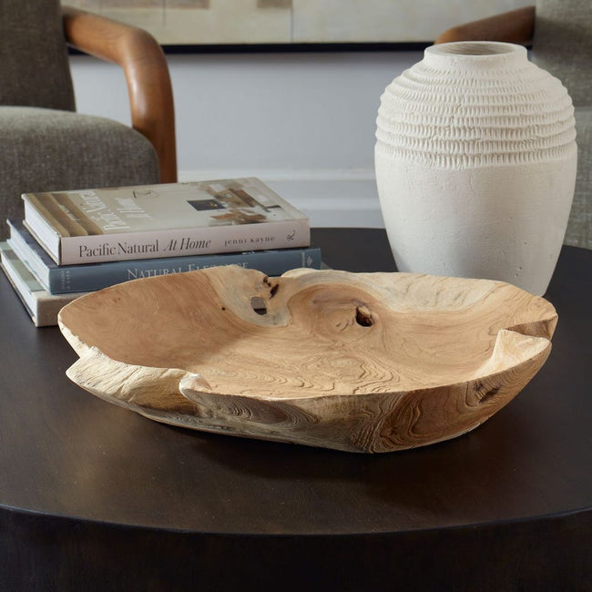 Organic Embrace Outdoor Bowl - Uttermost - Decorative Bowls by Modest Hut