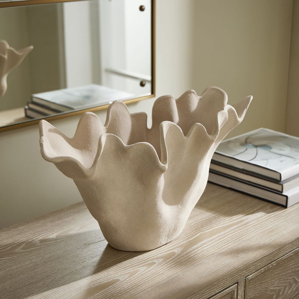 Sand Dune Outdoor Bowl - Uttermost - Decorative Bowls by Modest Hut