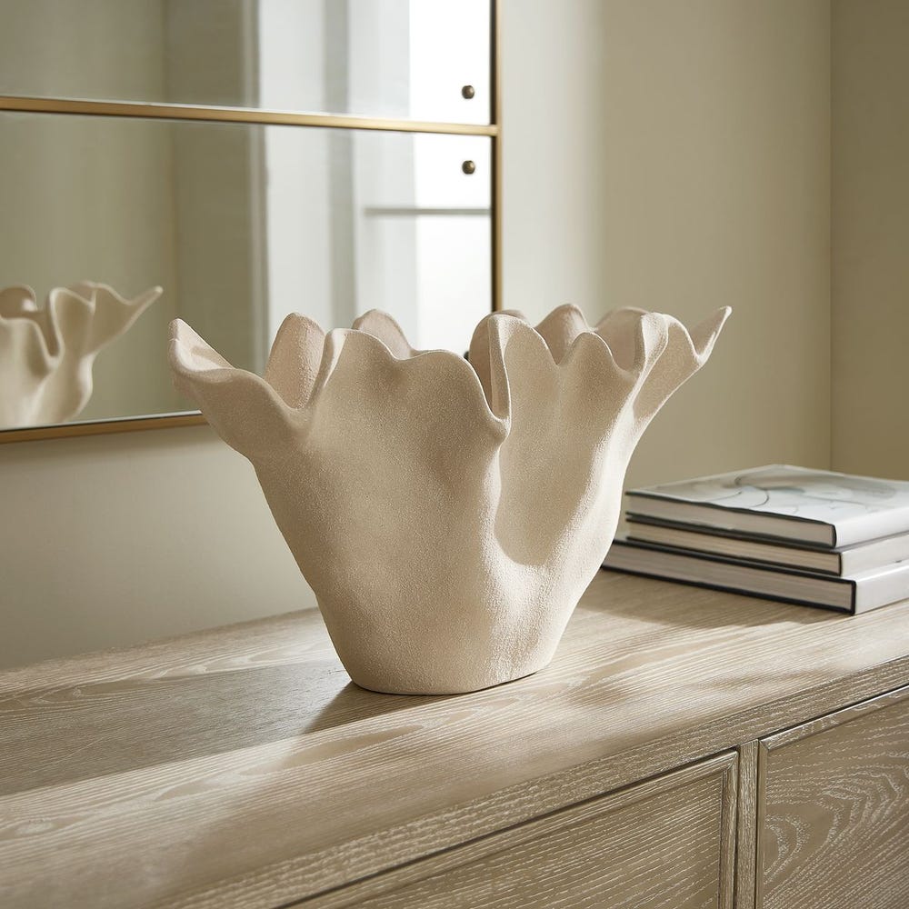 Sand Dune Outdoor Bowl - Uttermost - Decorative Bowls by Modest Hut