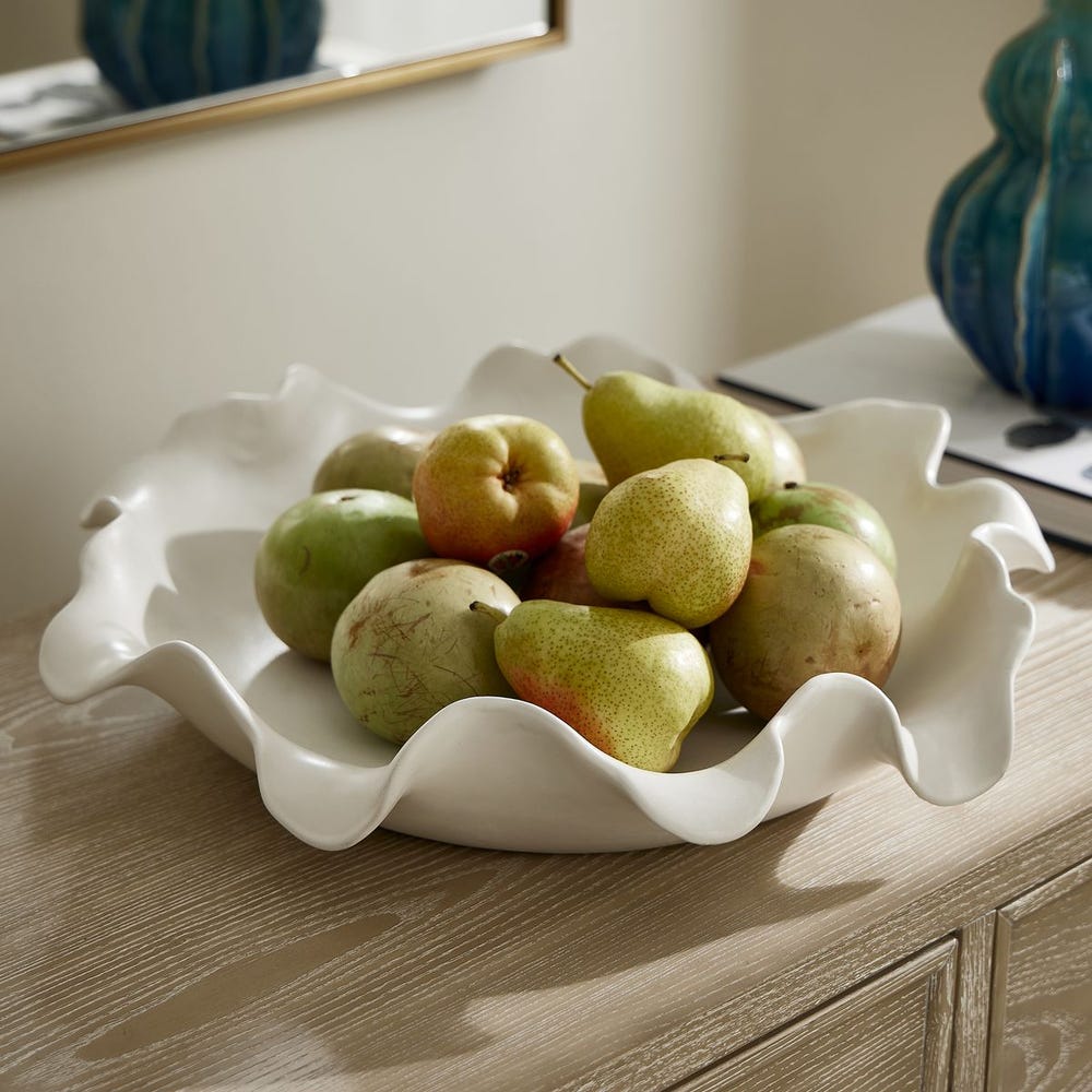 Wave Crest Outdoor Bowl - Uttermost - Decorative Bowls by Modest Hut