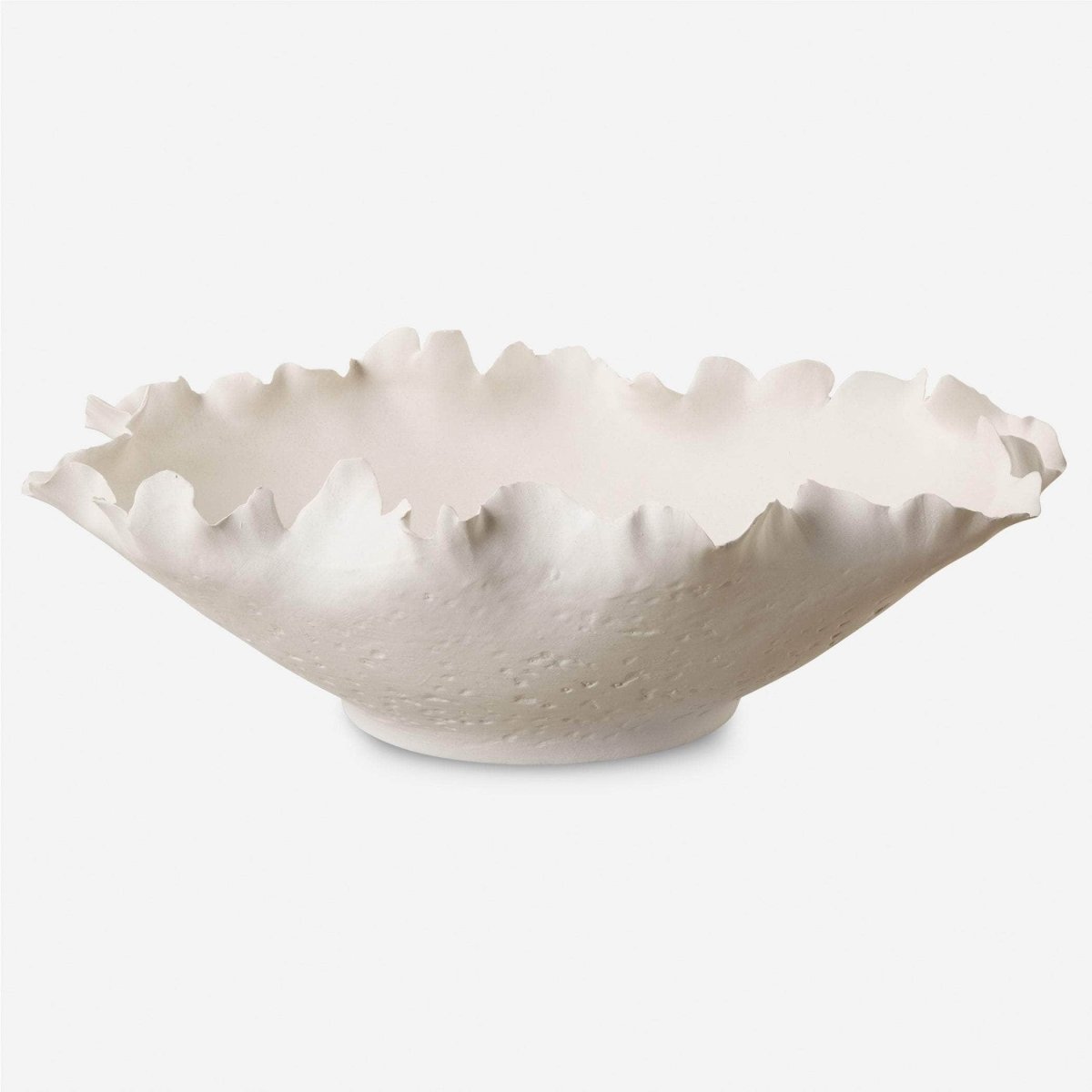 Blossom Short Off - white Bowl - Uttermost - Decorative Boxes by Modest Hut