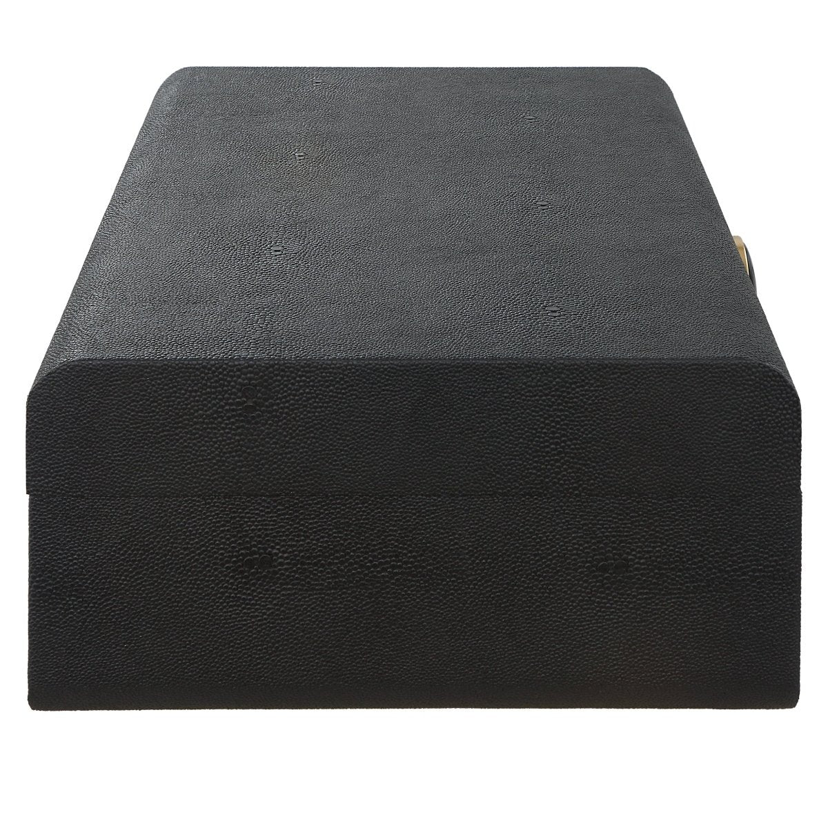 Lalique Black Shagreen Box - Uttermost - Decorative Boxes by Modest Hut