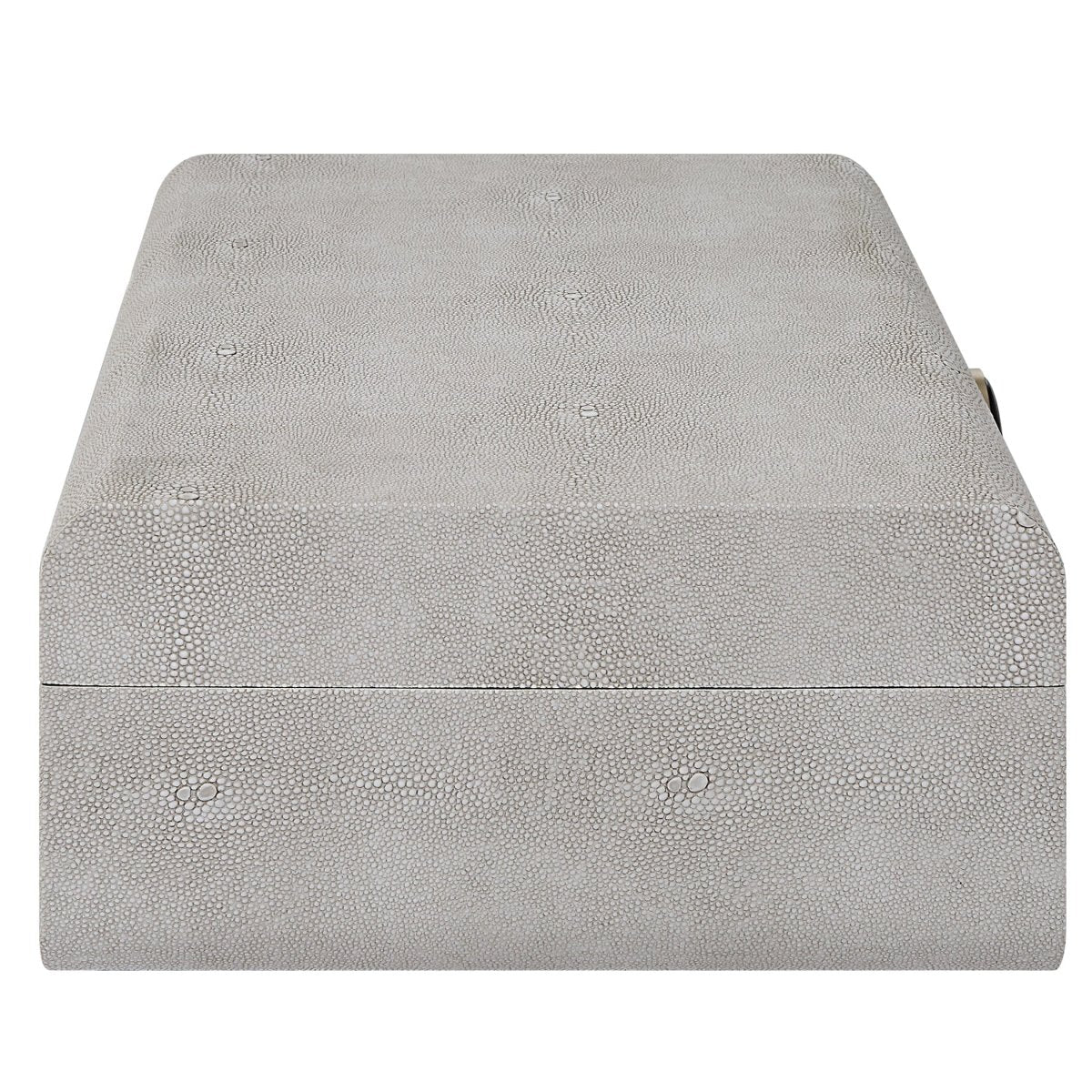 Lalique White Shagreen Box - Uttermost - Decorative Boxes by Modest Hut