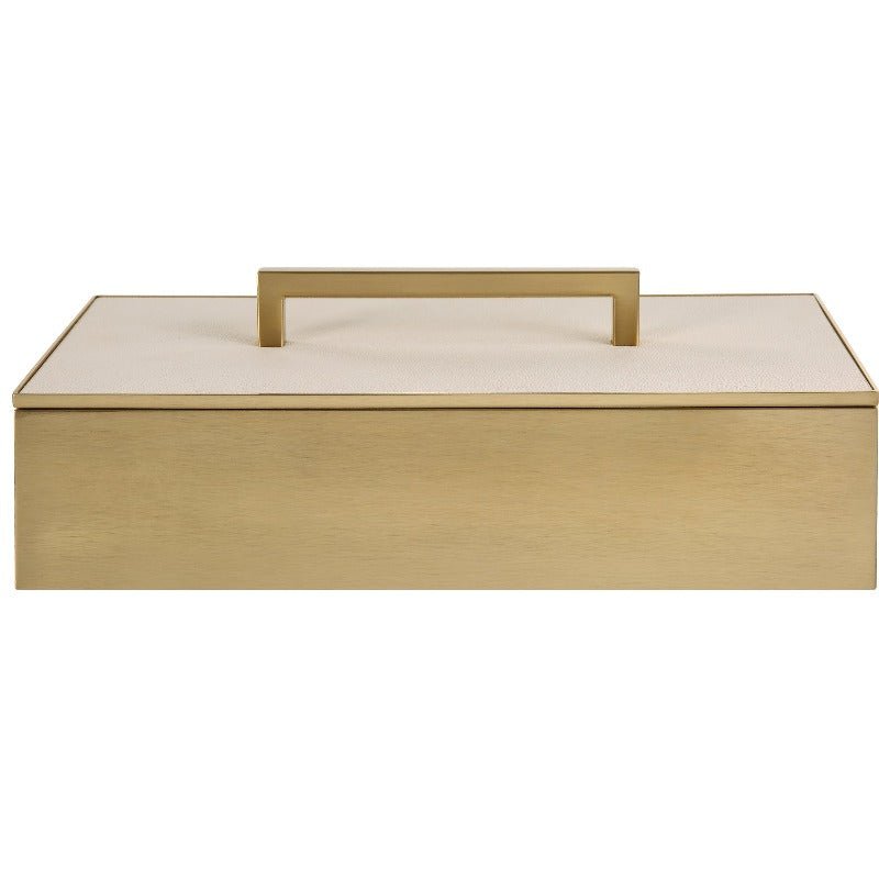 Wessex White Box - Uttermost - Decorative Boxes by Modest Hut