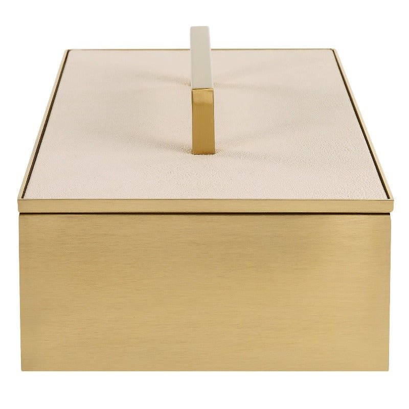 Wessex White Box - Uttermost - Decorative Boxes by Modest Hut