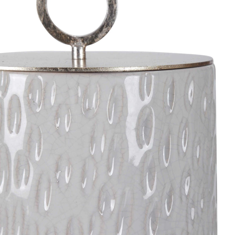 Ceramic Cyprien Containers - Uttermost - Decorative Jars by Modest Hut