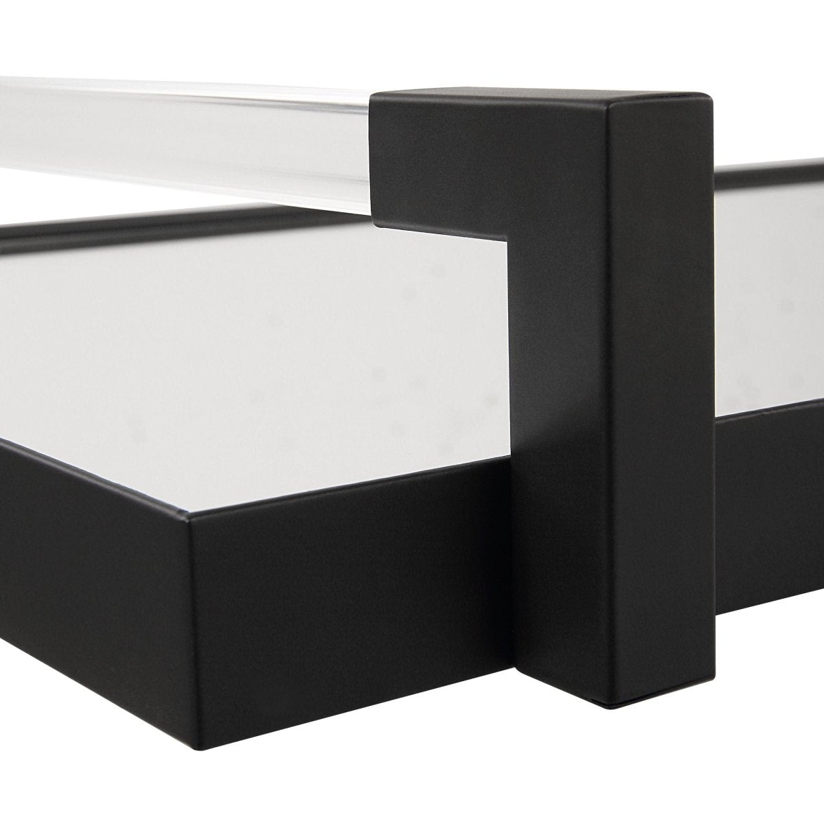 Deki Black Mirrored Tray - Uttermost - Decorative Trays by Modest Hut