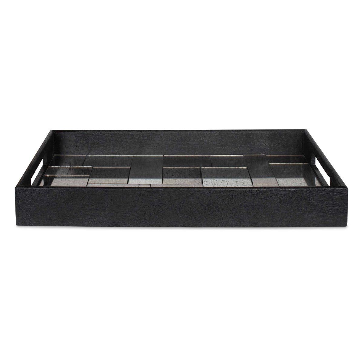 Modern Mosaic Antique Mirrored Tray