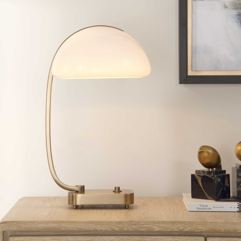Bend The Rules Brass Desk Lamp - Desk Lamps
