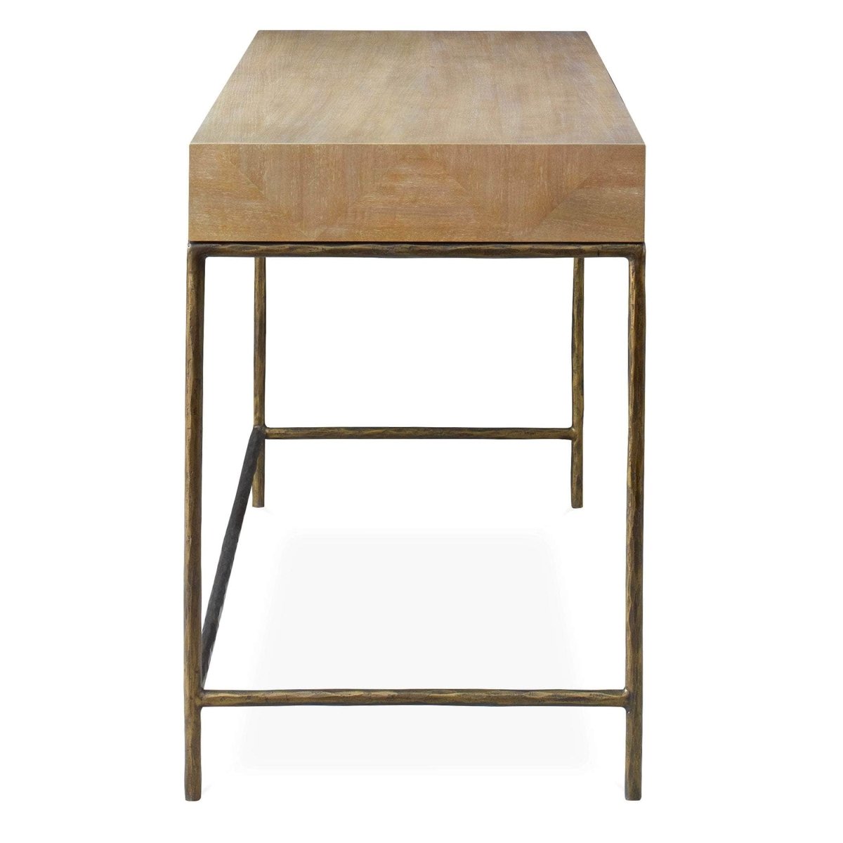 Aristotle Natuiral Wood Modern Desk - Uttermost - Desks by Modest Hut