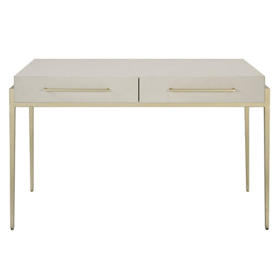 Jewel Modern White Desk - Uttermost - Desks by Modest Hut