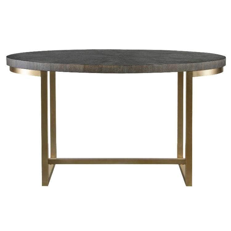 Taja Walnut Oval Desk - Uttermost - Desks by Modest Hut