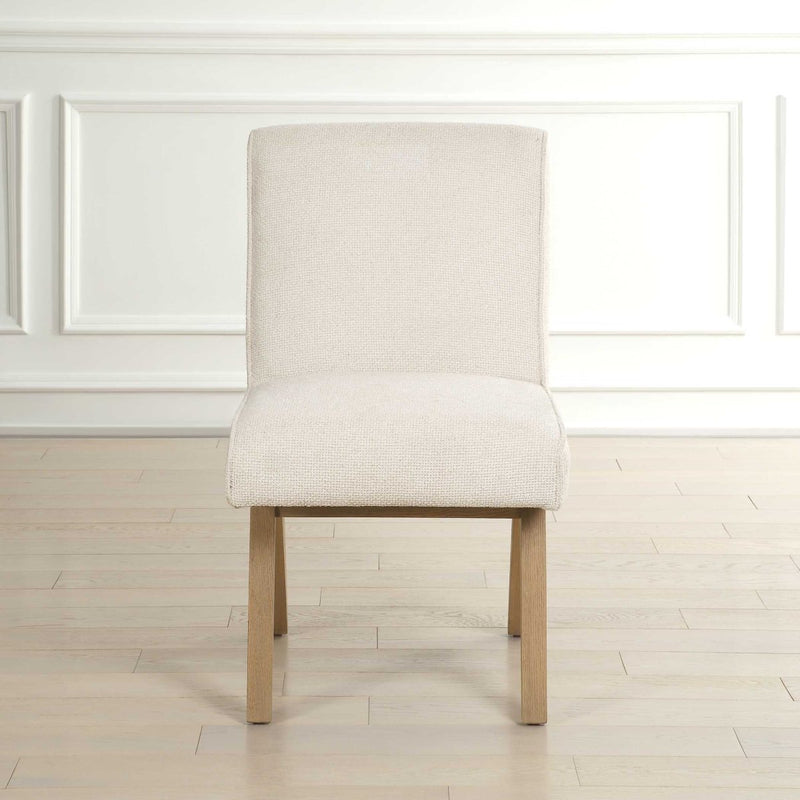Blakely White Armless Dining Chair - Uttermost - Dining Chairs by Modest Hut