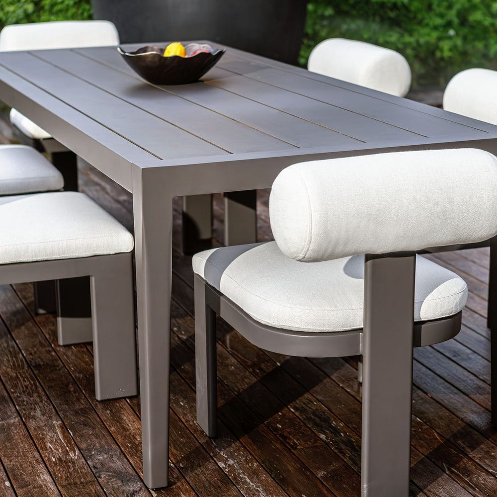 Bolster Back Outdoor Dining Chair