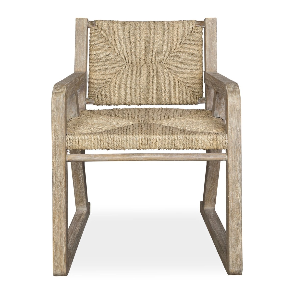 Chatham Seagrass Dining Chair - Uttermost - Dining Chairs by Modest Hut