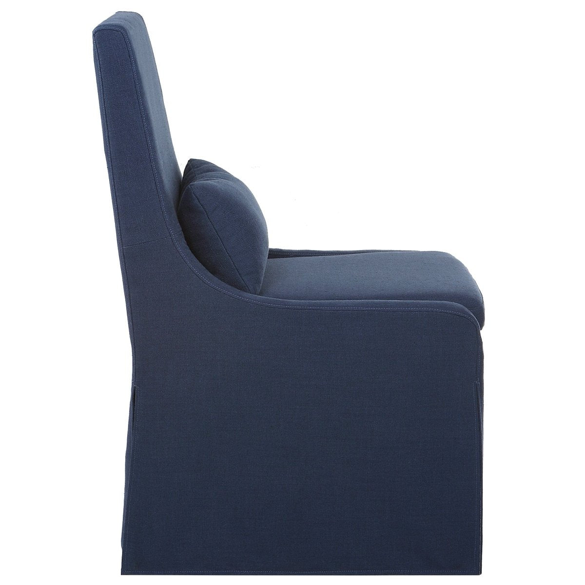 Coley Denim Armless Chair - Uttermost - Dining Chairs by Modest Hut