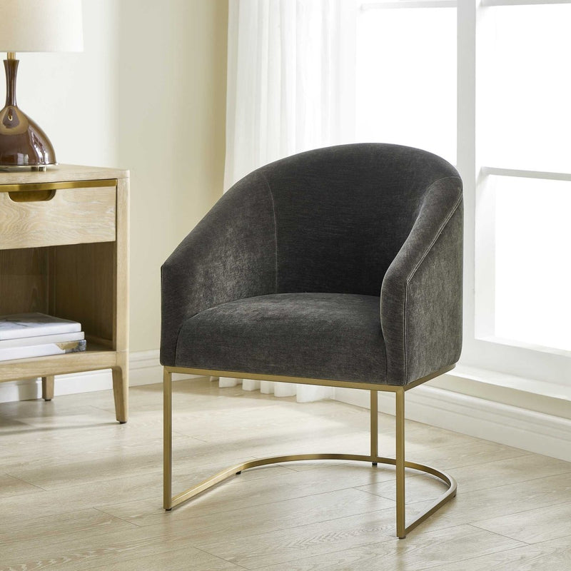 Hanni Charcoal Dining Chair - Uttermost - Dining Chairs by Modest Hut
