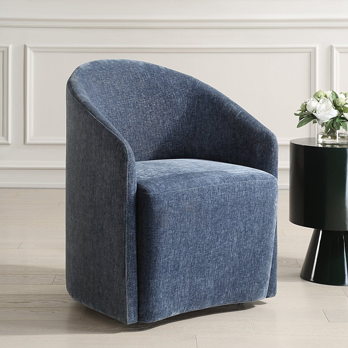 Harbor Blue Dining Chair - Uttermost - Dining Chairs by Modest Hut