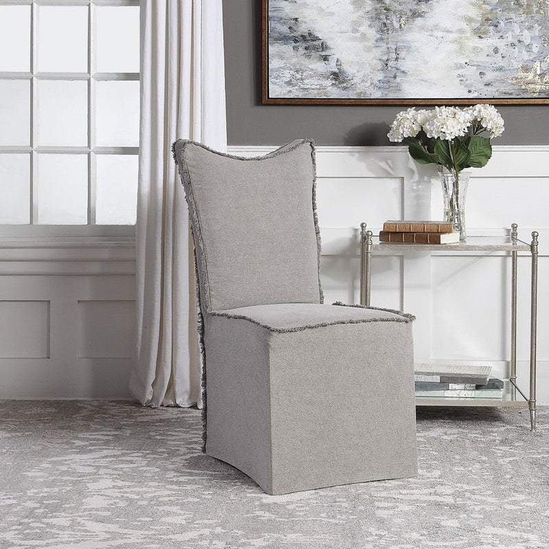 Narissa Armless Chairs (S/2) - Uttermost - Dining Chairs by Modest Hut