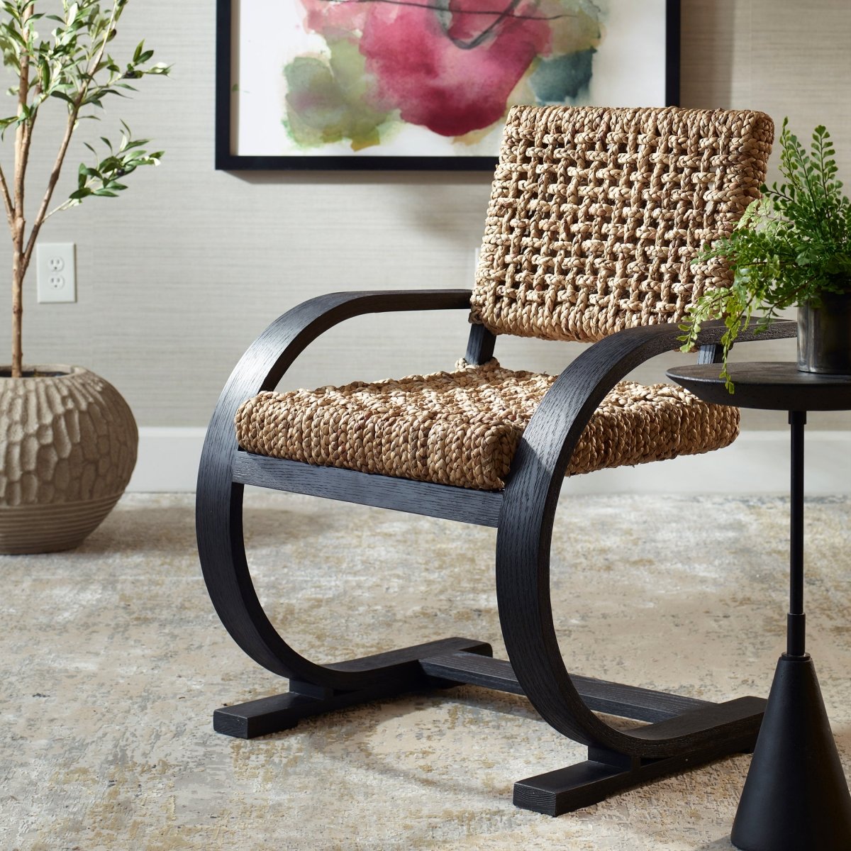 Rehema Black Dining Chair - Uttermost - Dining Chairs by Modest Hut