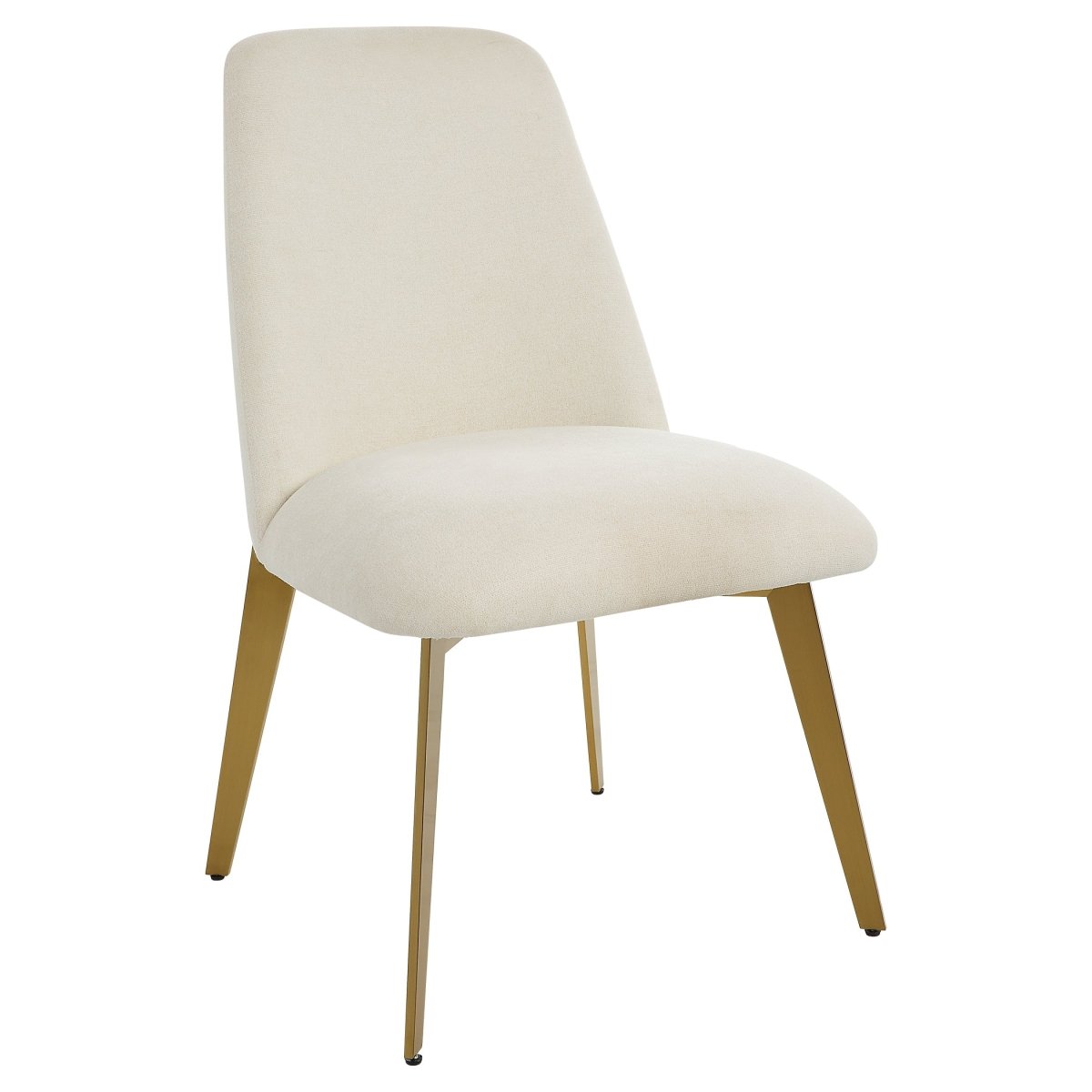 Vantage Off White Fabric Dining Chair - Uttermost - Dining Chairs by Modest Hut