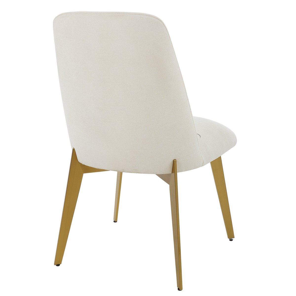 Vantage Off White Fabric Dining Chair - Uttermost - Dining Chairs by Modest Hut