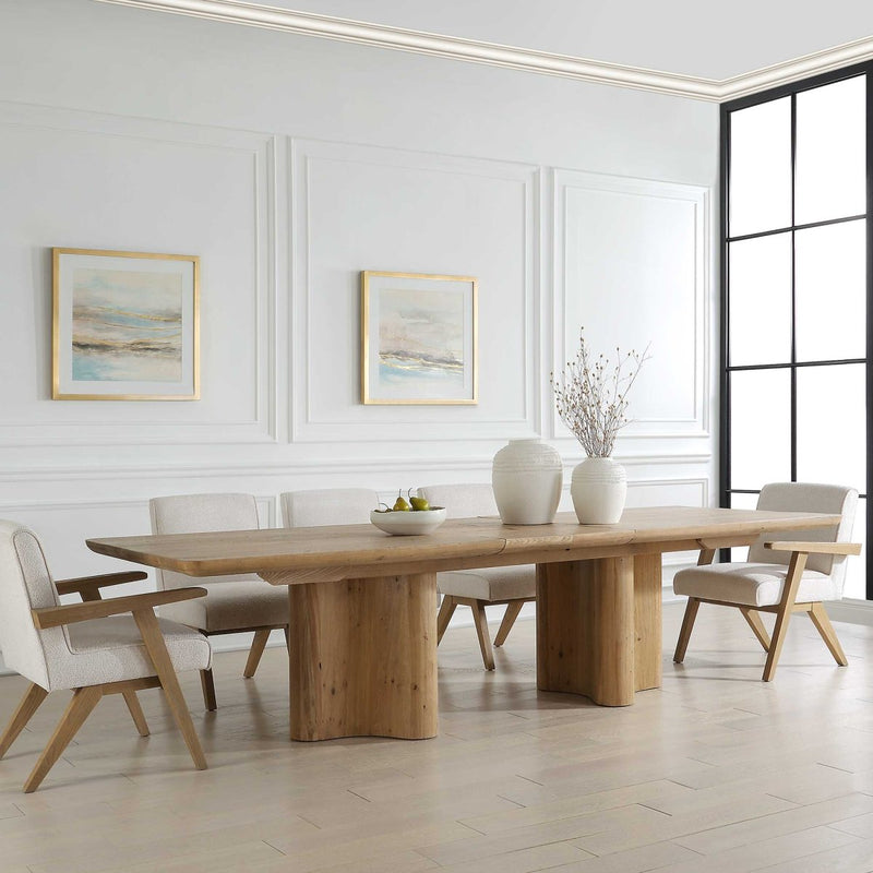 Cecelia Oak Dining Table - Uttermost - Dining Tables by Modest Hut