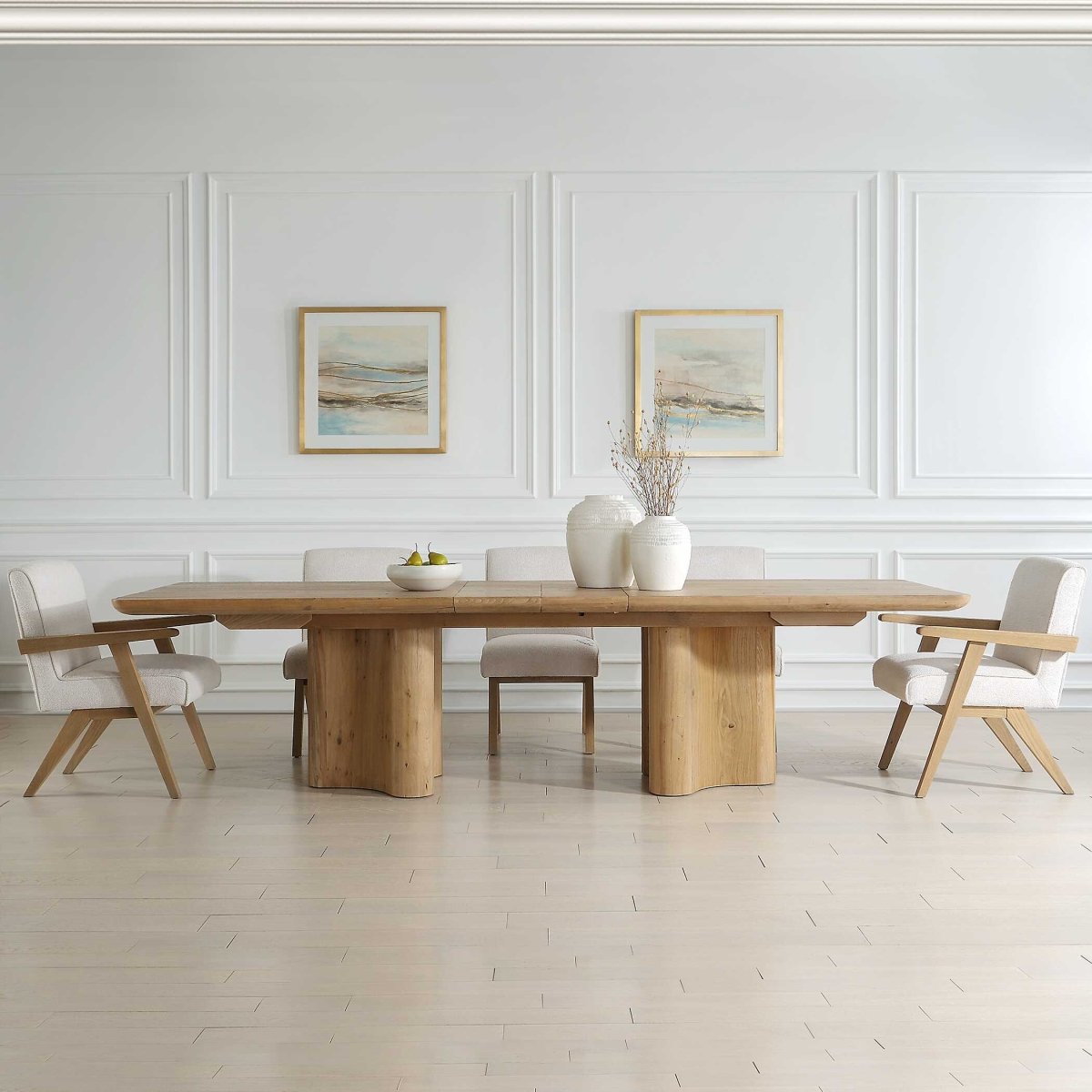 Cecelia Oak Dining Table - Uttermost - Dining Tables by Modest Hut