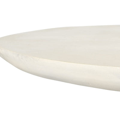 Madrone Outdoor Dining Table, Warm White, 2 Cartons - Uttermost - Dining Tables by Modest Hut