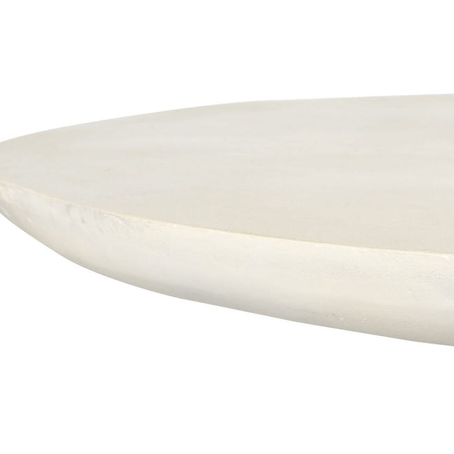 Madrone Outdoor Dining Table, Warm White, 2 Cartons - Uttermost - Dining Tables by Modest Hut