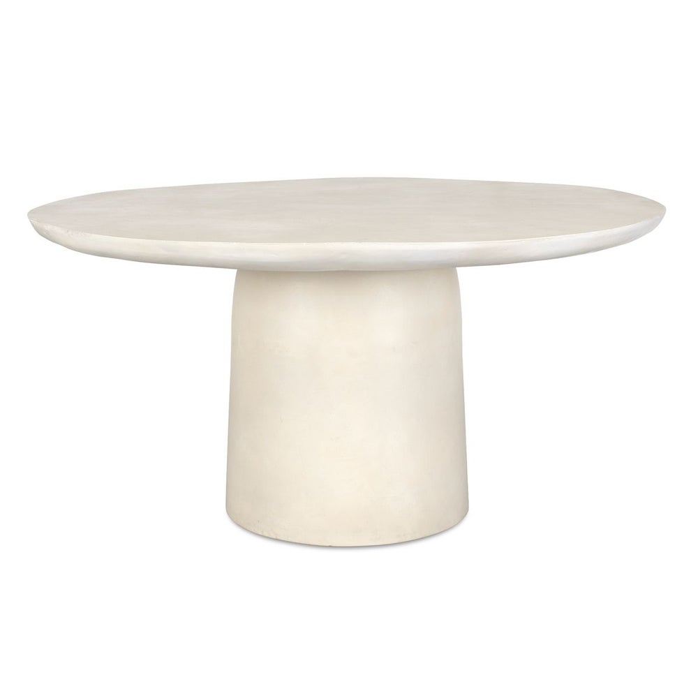 Madrone Outdoor Dining Table, Warm White, 2 Cartons