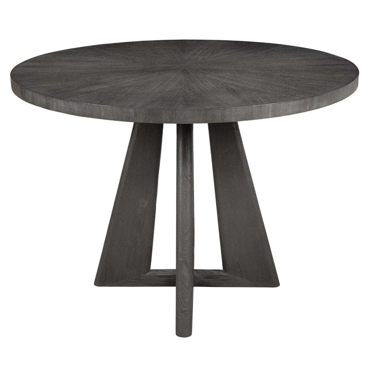 Pulsar Round Gray Walnut Dining Table - Uttermost - Dining Tables by Modest Hut