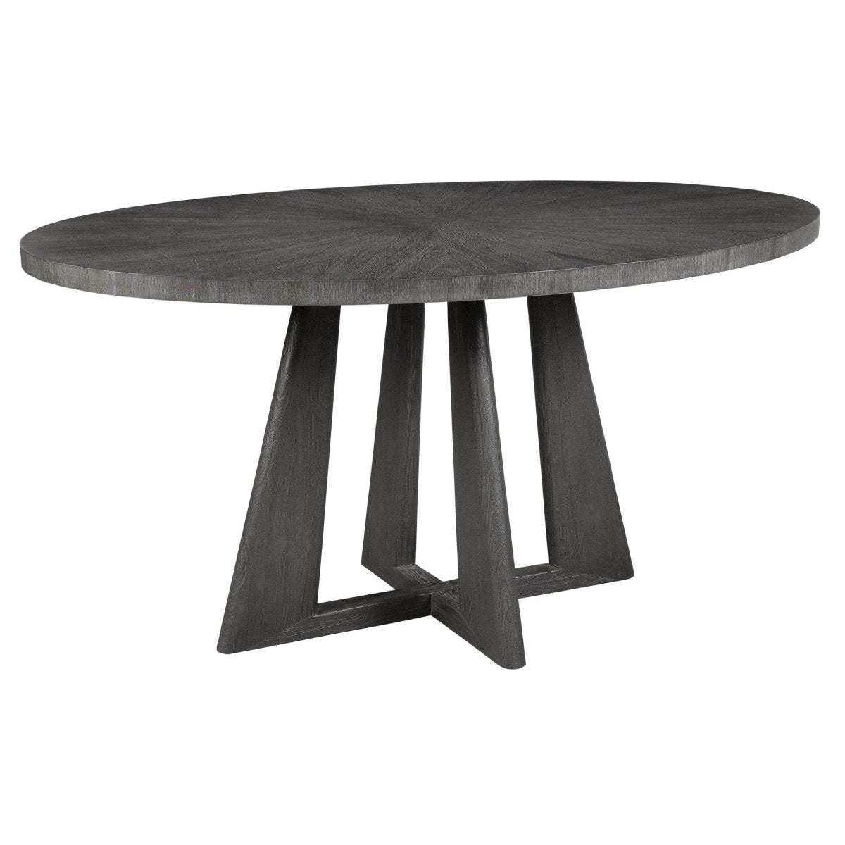 Pulsar Round Gray Walnut Dining Table - Uttermost - Dining Tables by Modest Hut