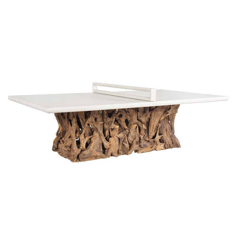 Stonewood Indoor Outdoor Ping Pong Dining Table by Uttermost alternate view 12