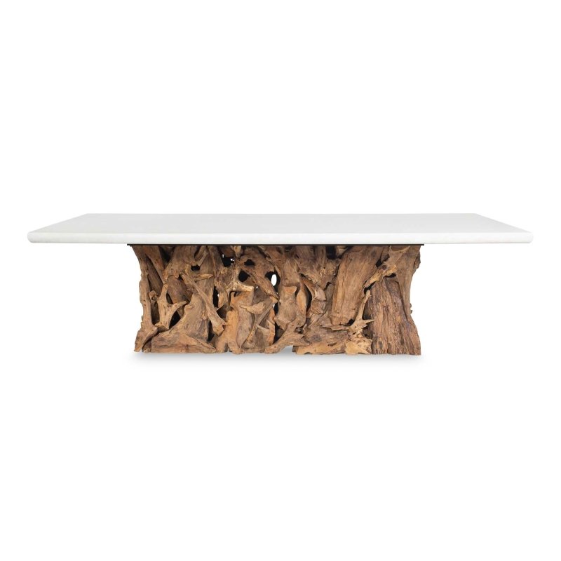 Stonewood Indoor Outdoor Ping Pong Dining Table by Uttermost alternate view 16