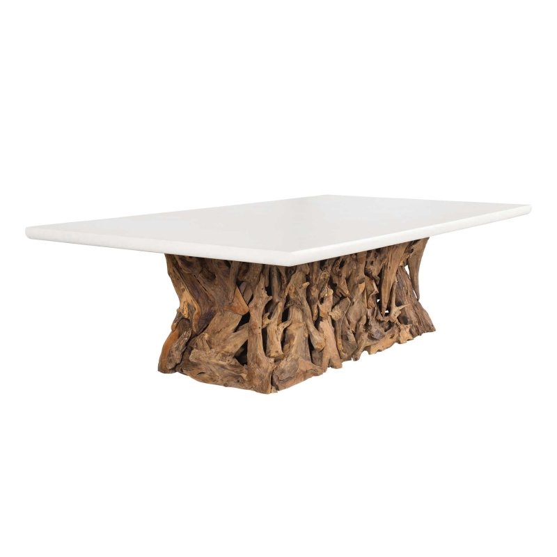 Stonewood Indoor Outdoor Ping Pong Dining Table by Uttermost alternate view 15