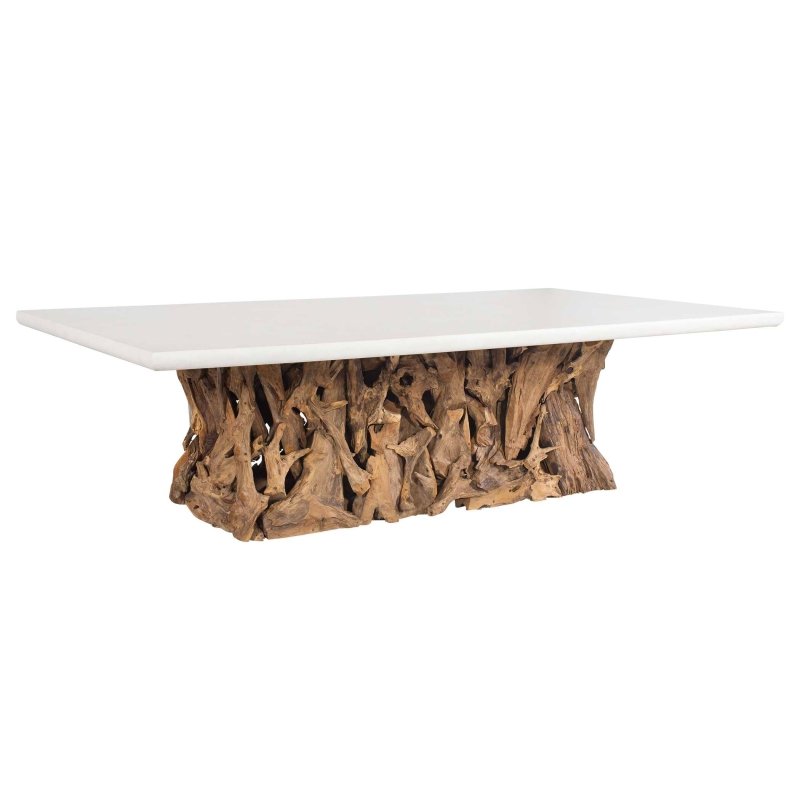 Stonewood Indoor Outdoor Ping Pong Dining Table by Uttermost alternate view 14